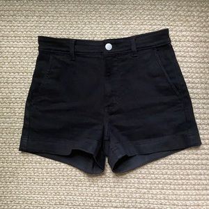 Cotton twill shorts